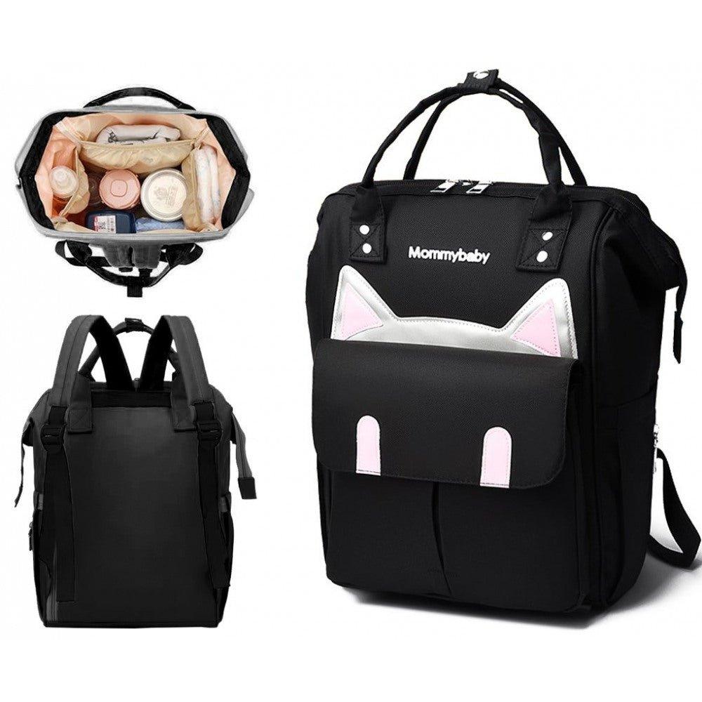 Torba/nahrbtnik za mamo MUCKA (Črna) - Be Baby